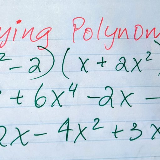 Multiplying polynomials