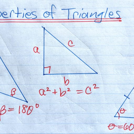 Properties of triangles