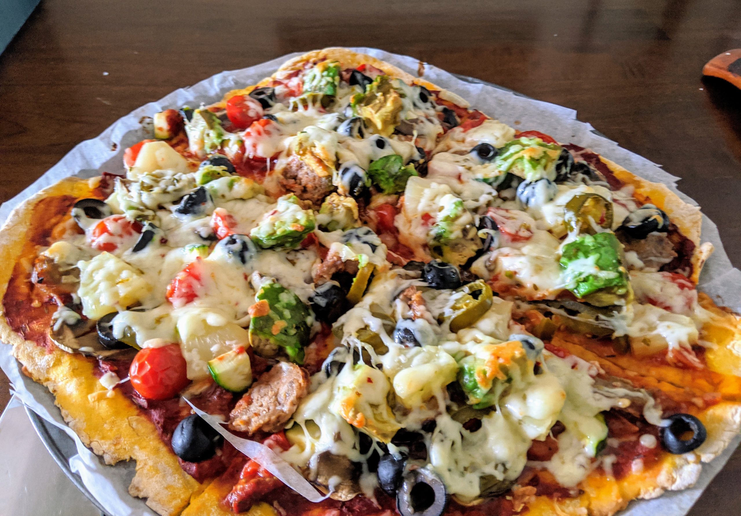 Discover how to find the area of a slice of pizza using math